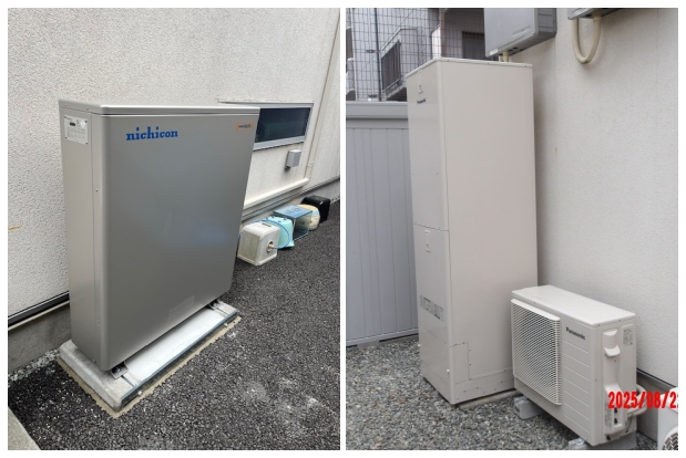 ニチコン蓄電池・エコキュート交換/富士宮市Ｉ様邸